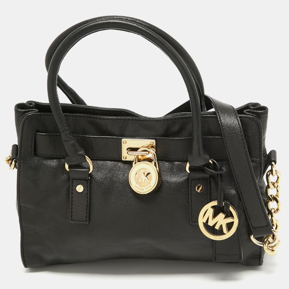 Michael Kors Michael Michael Kors сумка Hamilton East West из сафьяновой кожи черная
Michael Kors Michael Michael Kors сумка Hamilton East West из сафьяновой кожи черная