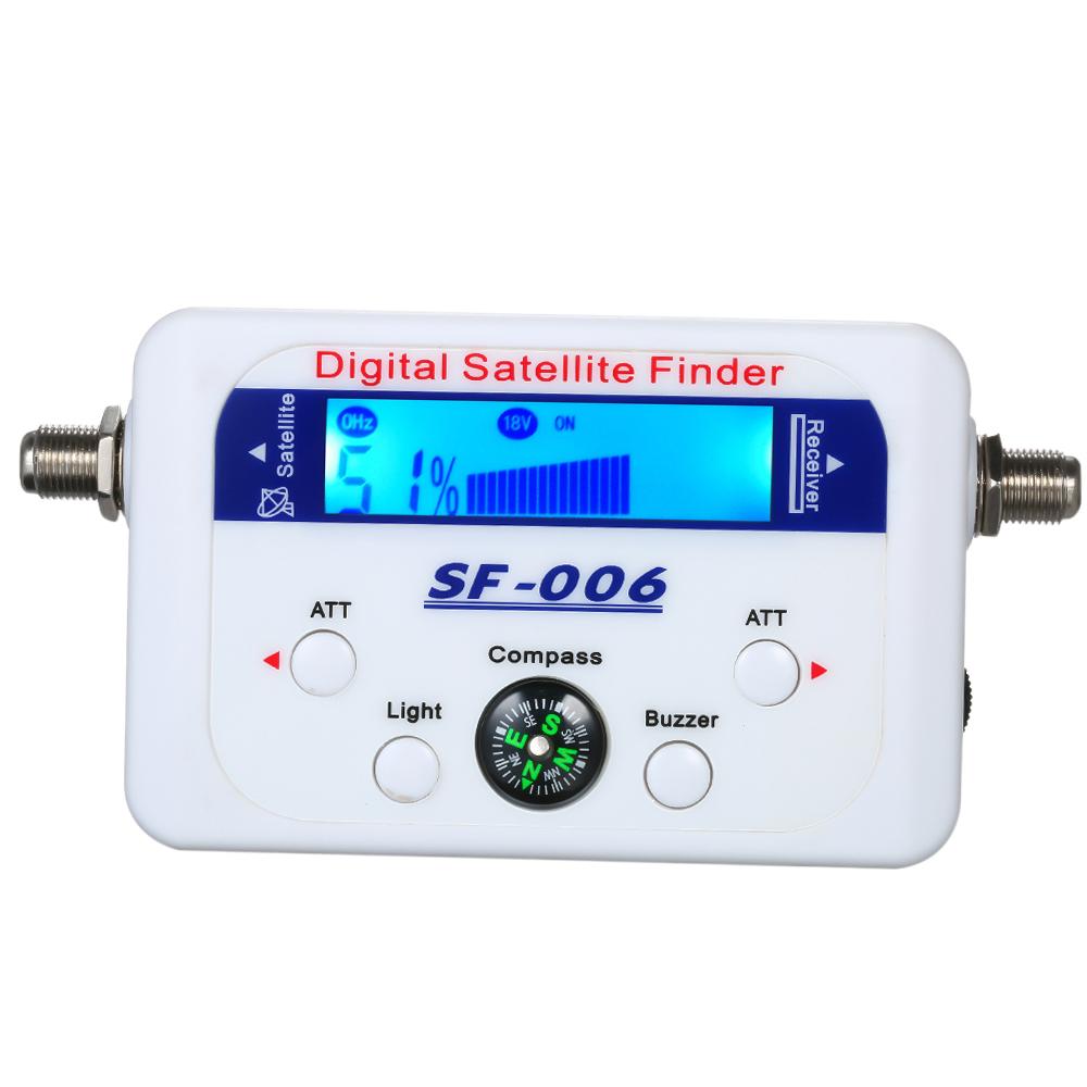 Digital Satellite Finder Satellite Signal Meter Mini Digital Satellite Signal Finder Meter with LCD Display Digital Satfinder білий
Digital Satellite Finder Satellite Signal Meter Mini Digital Satellite Signal Finder Meter with LCD Display Digital Satfinder білий