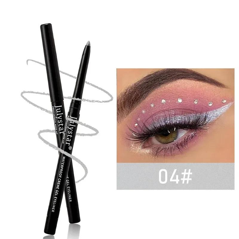 Colored Gel Eyeliner Long-lasting Waterproof Eyeliner Cream Pencil Eye Makeup Natural Not Blooming Fast Drying Glitter Eye Liner
Colored Gel Eyeliner Long-lasting Waterproof Eyeliner Cream Pencil Eye Makeup Natural Not Blooming Fast Drying Glitter Eye Liner
