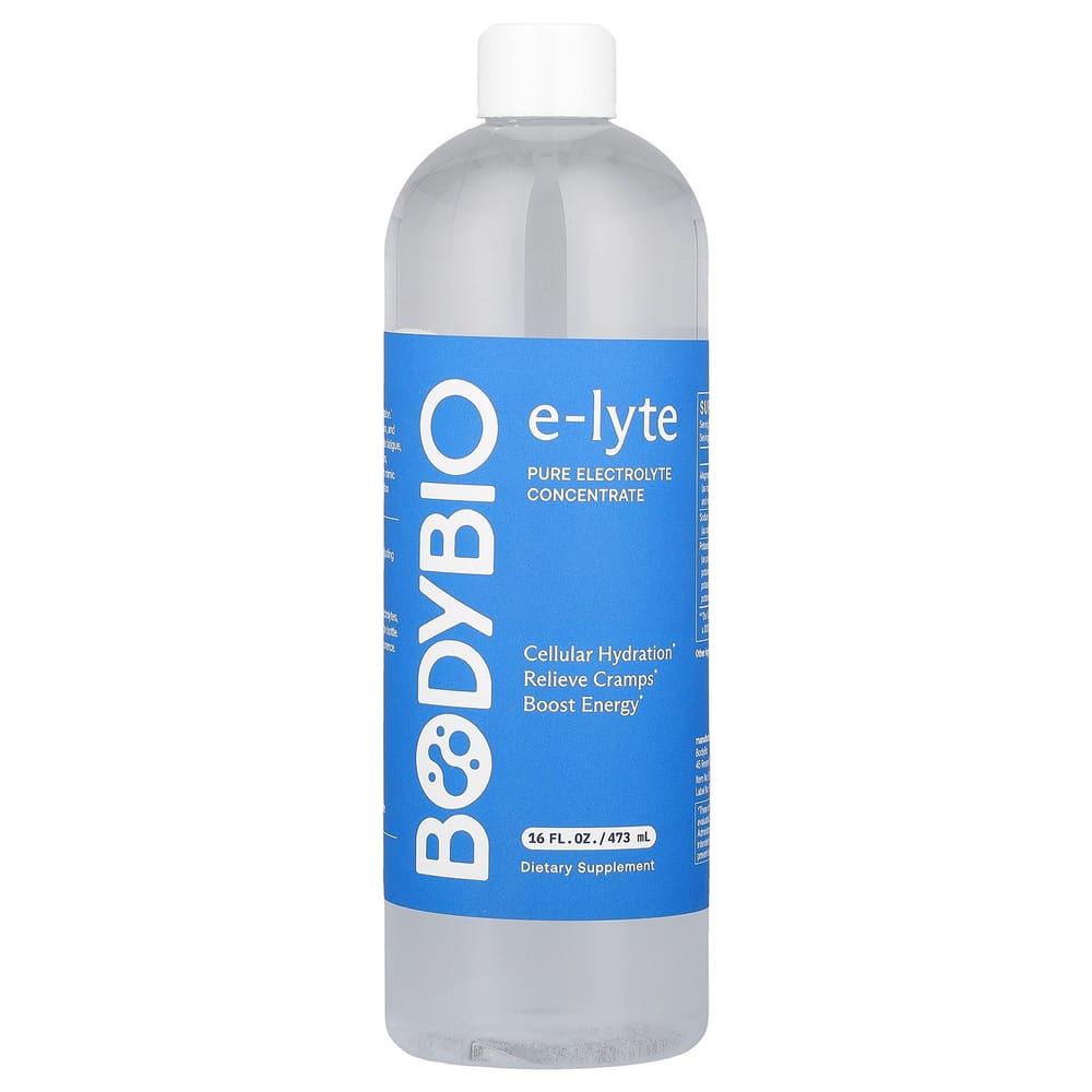 iHerb E-Lyte 473ml (16 fl oz) 473ml - 1 ea
iHerb E-Lyte 473ml (16 fl oz) 473ml - 1 ea