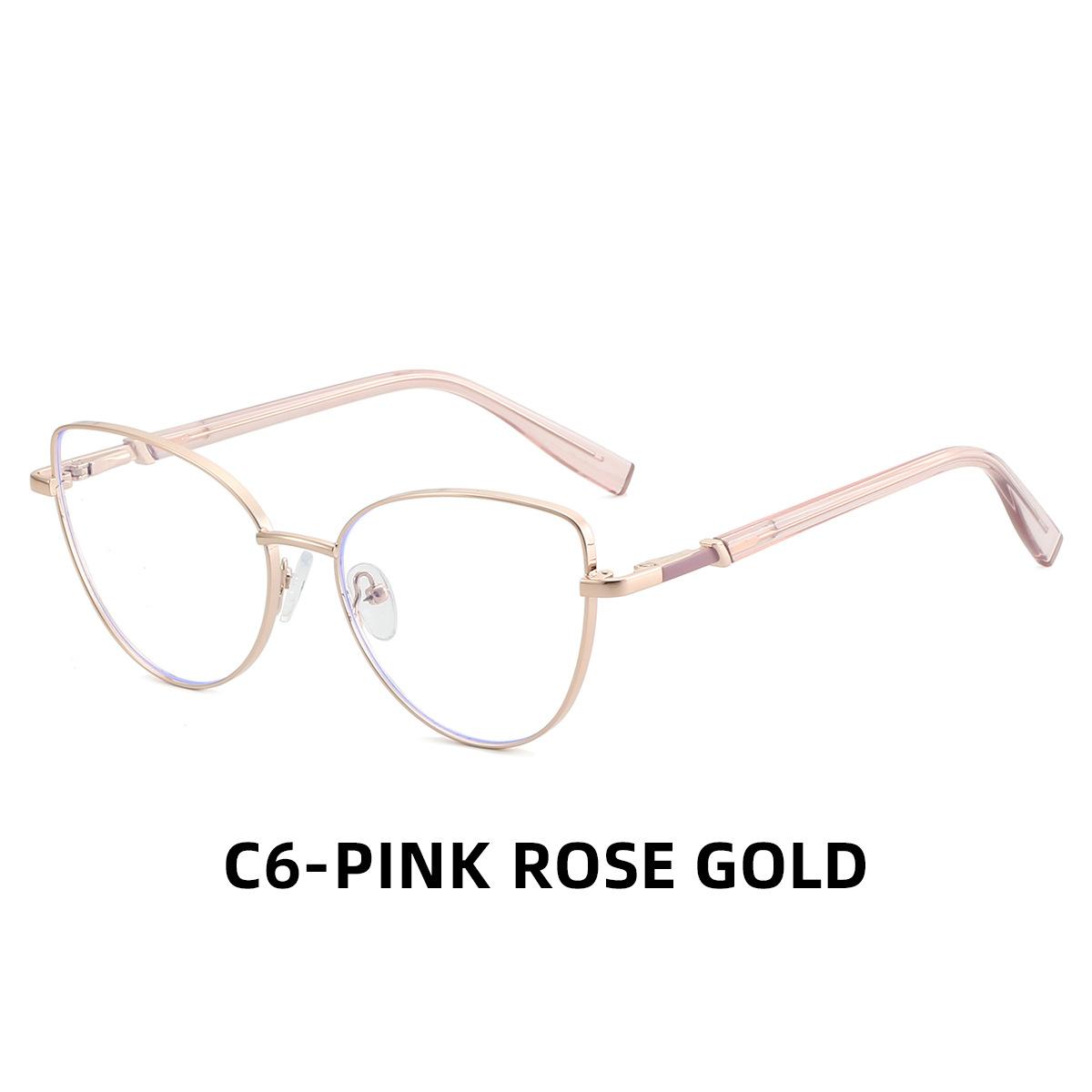 54-16 New metal fashion women s cat eye full frame anti-blue myopia glasses reading glasses custom degree prescription Anti blue light 0
54-16 New metal fashion women s cat eye full frame anti-blue myopia glasses reading glasses custom degree prescription Anti blue light 0