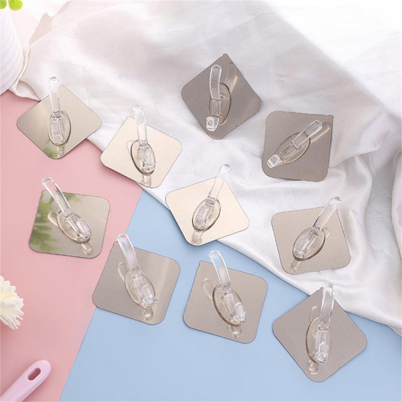 Transparent Kitchen Organizer Self Adhesive Load-bearing Hooks Household Storage Hook Towel Hooks Wall Hooks Non-marking CHINA
Transparent Kitchen Organizer Self Adhesive Load-bearing Hooks Household Storage Hook Towel Hooks Wall Hooks Non-marking CHINA