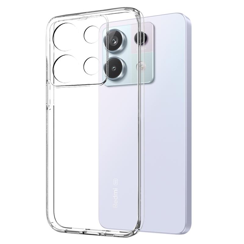 NORTHJO For Xiaomi Redmi Note 13 Pro 5G/Poco X6 5G Case Anti-fall TPU Protective Shell with Tempered Glass Film Transparent
NORTHJO For Xiaomi Redmi Note 13 Pro 5G/Poco X6 5G Case Anti-fall TPU Protective Shell with Tempered Glass Film Transparent