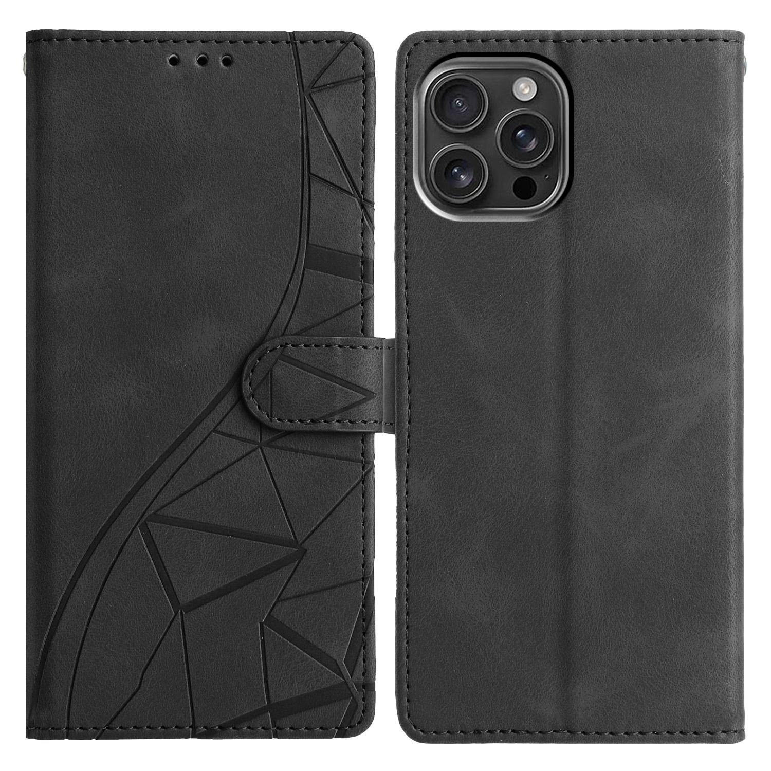 For iPhone 16 Pro Max Case Wallet Stand Imprinted Triangle Pattern Leather Phone Flip Cover C
For iPhone 16 Pro Max Case Wallet Stand Imprinted Triangle Pattern Leather Phone Flip Cover C