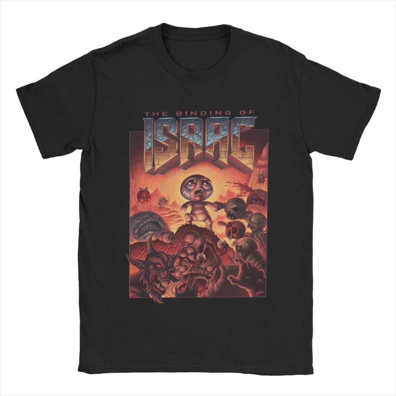Смішна футболка The Binding Of Isaac 90-х років Чоловіча з круглим вирізом 100% бавовняні футболки з коротким рукавом Футболка Літній одяг XXXXXL чорний
Смішна футболка The Binding Of Isaac 90-х років Чоловіча з круглим вирізом 100% бавовняні футболки з коротким рукавом Футболка Літній одяг XXXXXL чорний