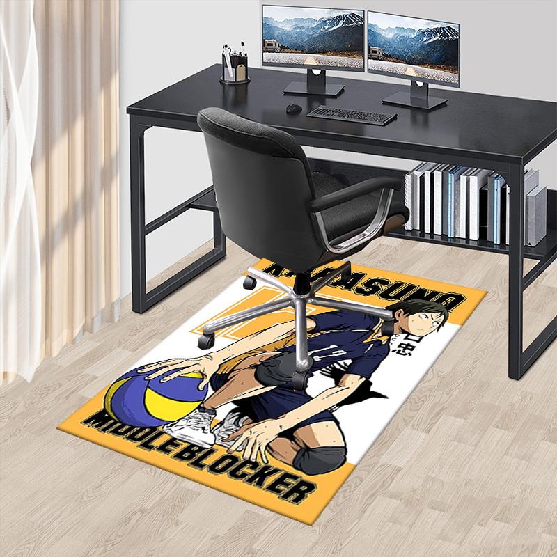 1pc Karasuno 12 Middleblocker Chair Mat, Anime Cartoon Design Office Desk Pad, Non-Slip Carpet for Home Decor, Suitable for All Seasons.I022 60cm by 90cm
1pc Karasuno 12 Middleblocker Chair Mat, Anime Cartoon Design Office Desk Pad, Non-Slip Carpet for Home Decor, Suitable for All Seasons.I022 60cm by 90cm
