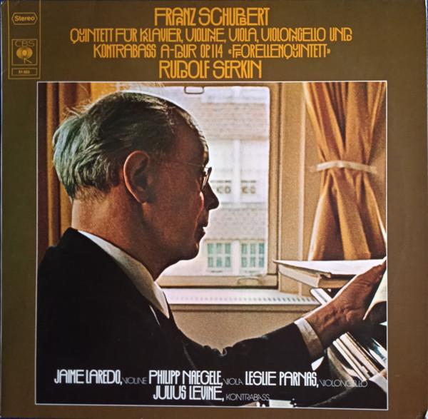 LP Record RUDOLF SERKIN, JAIME LAREDO, PHILIP - Schubert: Quintett Fur Klavier, Vio 61623 CBS 1975 Germany Classical Used
LP Record RUDOLF SERKIN, JAIME LAREDO, PHILIP - Schubert: Quintett Fur Klavier, Vio 61623 CBS 1975 Germany Classical Used