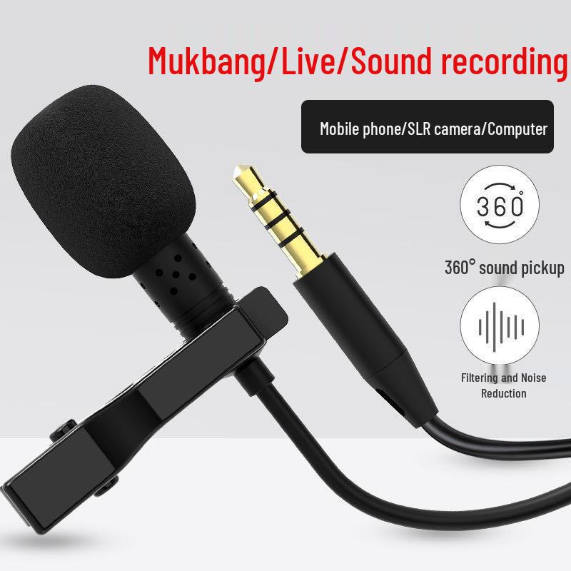 Mini Portable USB Microphone with Noise Reduction for Live Broadcast, Mobile, Computer Recording, and Clip-on Use
Mini Portable USB Microphone with Noise Reduction for Live Broadcast, Mobile, Computer Recording, and Clip-on Use
