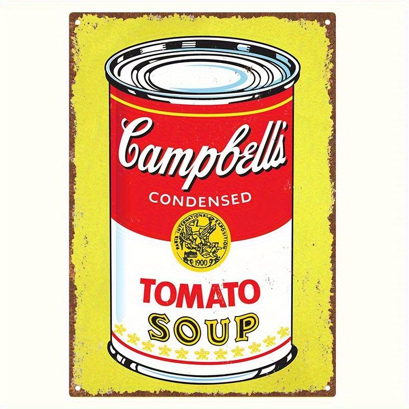 A CampbellS Soup Metal Sign Retro Red And Yellow Canopy Design HeavyDuty Metal Poster Wall Decor ( X Cm) Suitable 20x30cm(7.8x11.8inch)
A CampbellS Soup Metal Sign Retro Red And Yellow Canopy Design HeavyDuty Metal Poster Wall Decor ( X Cm) Suitable 20x30cm(7.8x11.8inch)