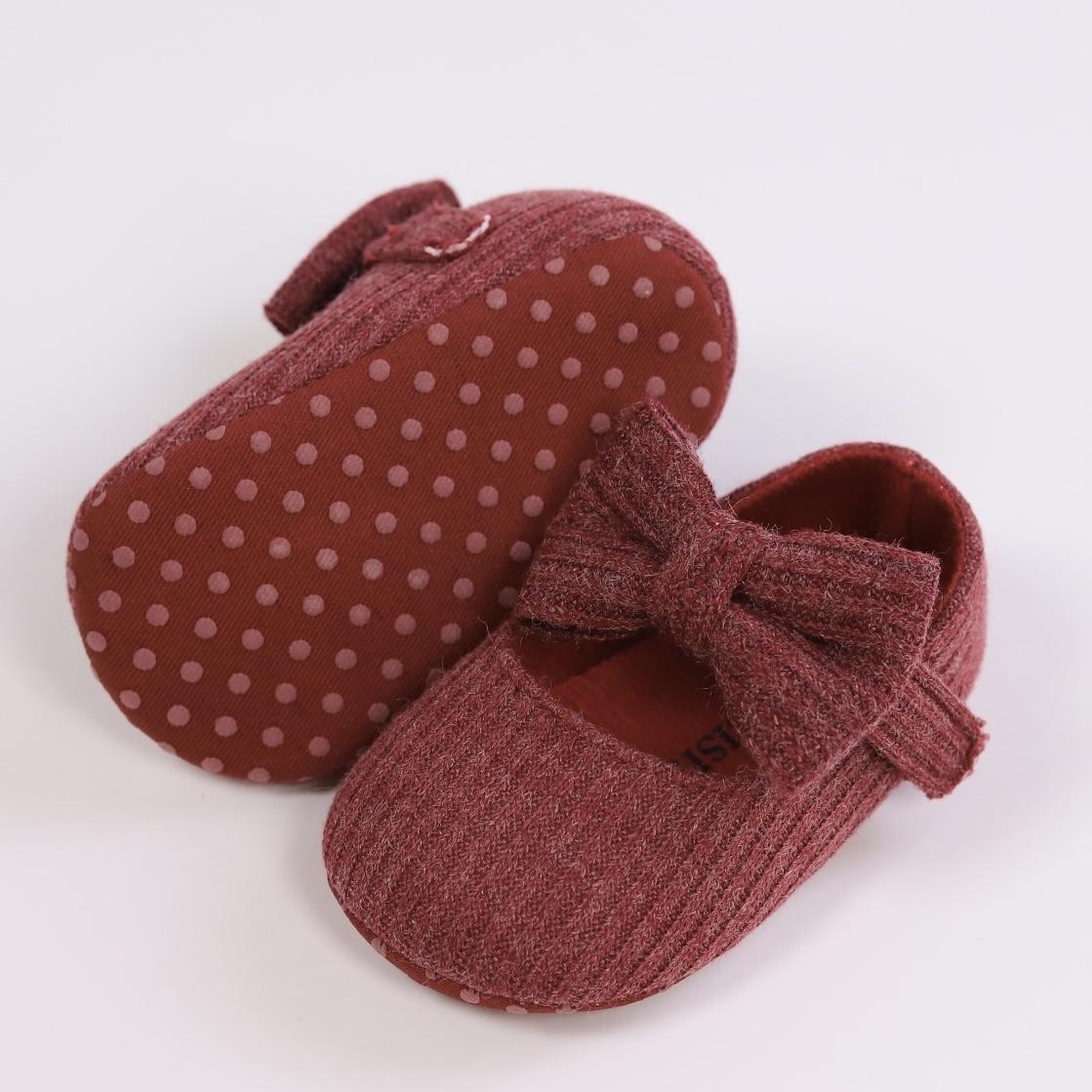 Adorable Bowknot Mary Jane Shoes For Baby Girls - Lightweight, Non-Slip & Soft Flat Sole For Indoor/Outdoor Walking All Year Rou 0-6 Months бордовий
Adorable Bowknot Mary Jane Shoes For Baby Girls - Lightweight, Non-Slip & Soft Flat Sole For Indoor/Outdoor Walking All Year Rou 0-6 Months бордовий