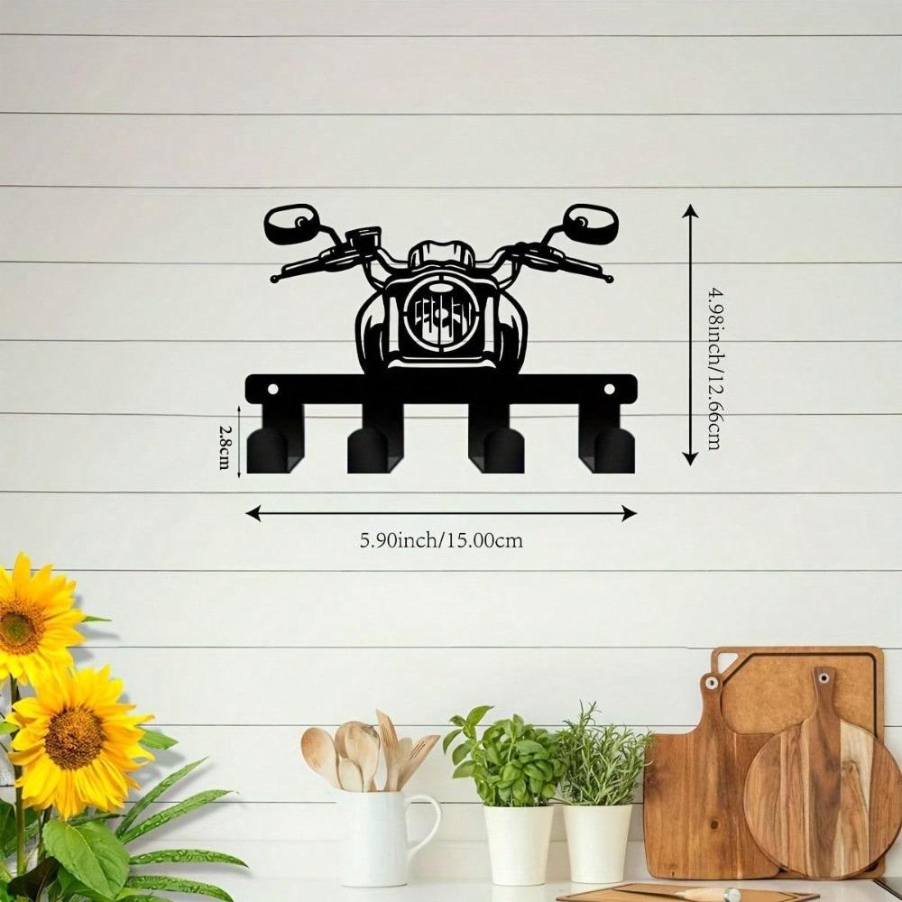 Motorcycle Key Hook Wall Mounted Holder for Keys and Hats Office Kitchen Bathroom Porch Metal Art Decor TY-101107
Motorcycle Key Hook Wall Mounted Holder for Keys and Hats Office Kitchen Bathroom Porch Metal Art Decor TY-101107