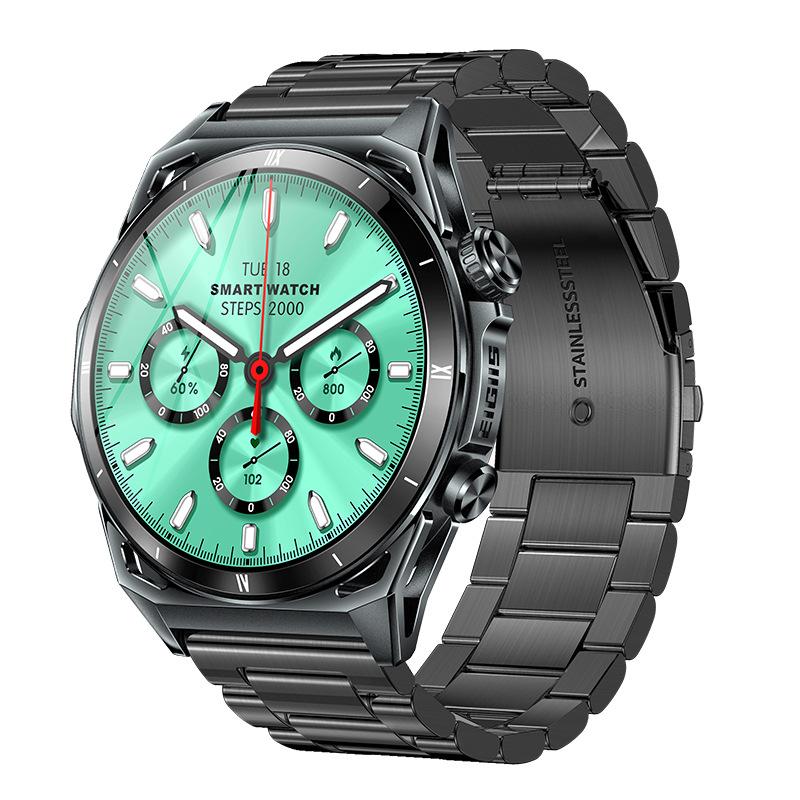 2025 Новые умные часы KE6 1,43 AMOLED-дисплей Мужские черные спортивные часы Серия KE Звонок по Bluetooth Монитор здоровья Водонепроницаемость IP68 Black steel belt
2025 Новые умные часы KE6 1,43 AMOLED-дисплей Мужские черные спортивные часы Серия KE Звонок по Bluetooth Монитор здоровья Водонепроницаемость IP68 Black steel belt