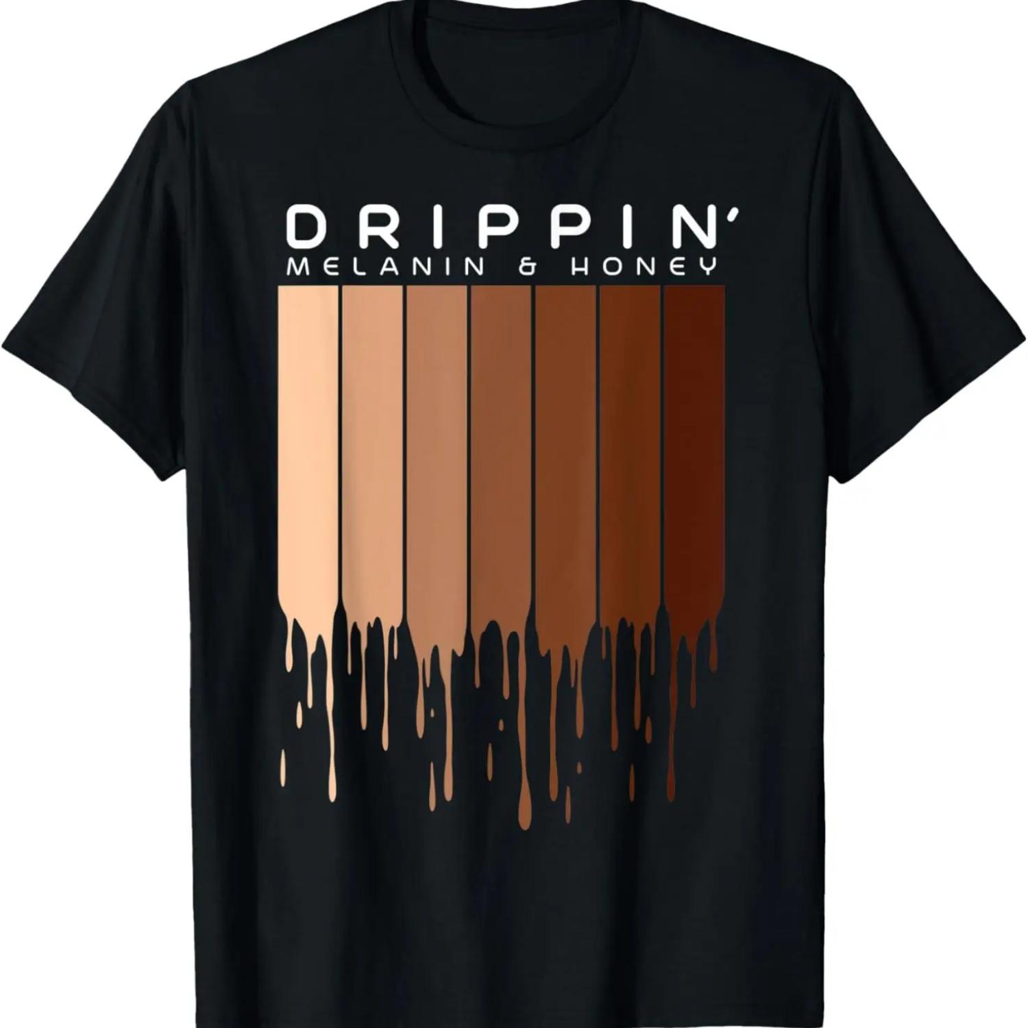 Drippin Melanin Honey African American Black Queen Gifts T-Shirt XXXXXL чорний
Drippin Melanin Honey African American Black Queen Gifts T-Shirt XXXXXL чорний