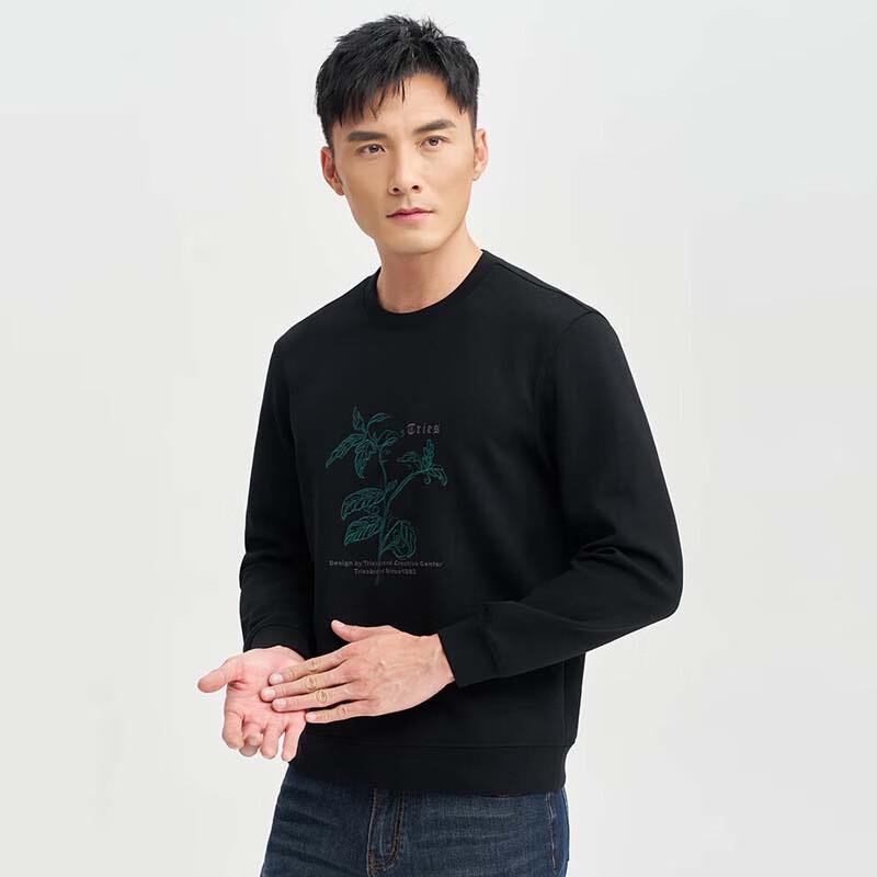 TRIES Men s Embroidered Crew Neck Sweatshirt 2XL (52)
TRIES Men s Embroidered Crew Neck Sweatshirt 2XL (52)