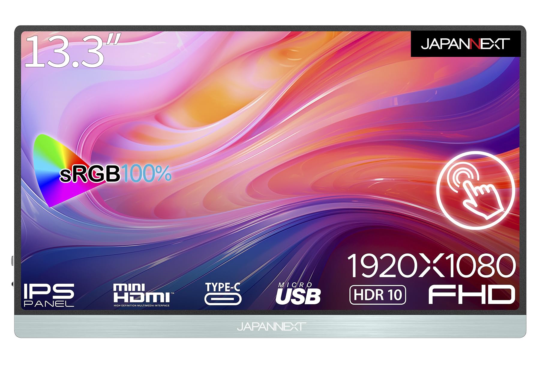 Дюймовий мобільний монітор JAPANNEXT IPS-панель із роздільною здатністю Full HD 1920x1080 із смарт-чохлом PC 13.3 (USB/тип C/MAC сумісний/вбудований
Дюймовий мобільний монітор JAPANNEXT IPS-панель із роздільною здатністю Full HD 1920x1080 із смарт-чохлом PC 13.3 (USB/тип C/MAC сумісний/вбудований