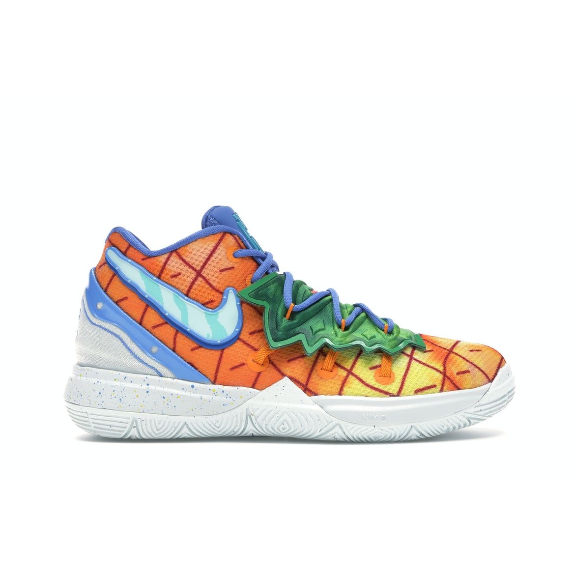 Детские кроссовки Nike SpongeBob SquarePants x Kyrie 5 PS Pineapple House Orange-Teal-Tint CN4501-800
Детские кроссовки Nike SpongeBob SquarePants x Kyrie 5 PS Pineapple House Orange-Teal-Tint CN4501-800