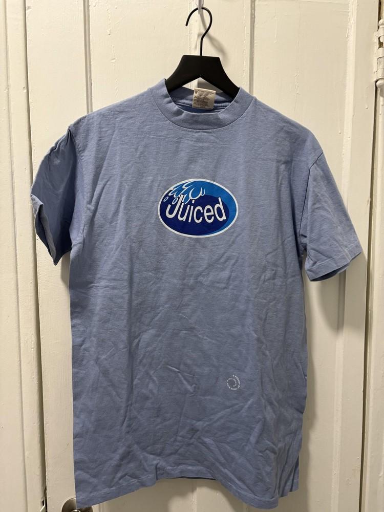 Vintage Juiced Shirt Mens Medium Blue Ocean Spray Parody Tee Liquid Blue 90s Unisex T-Shirt M
Vintage Juiced Shirt Mens Medium Blue Ocean Spray Parody Tee Liquid Blue 90s Unisex T-Shirt M