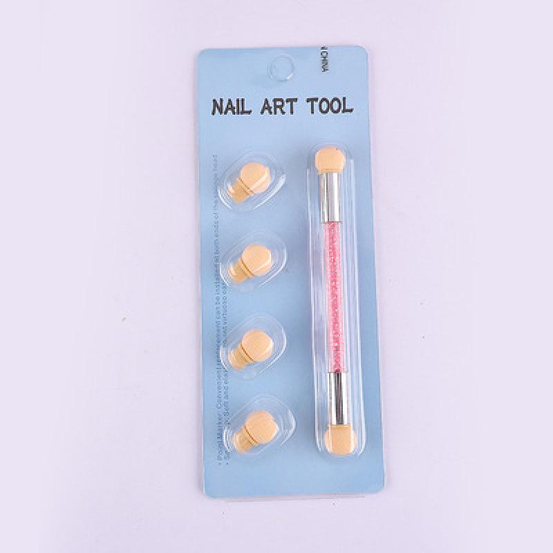 Nail Art Dual-Ended Sponge Blending Pens - 4pcs for Smooth Gradient Transitions
Nail Art Dual-Ended Sponge Blending Pens - 4pcs for Smooth Gradient Transitions