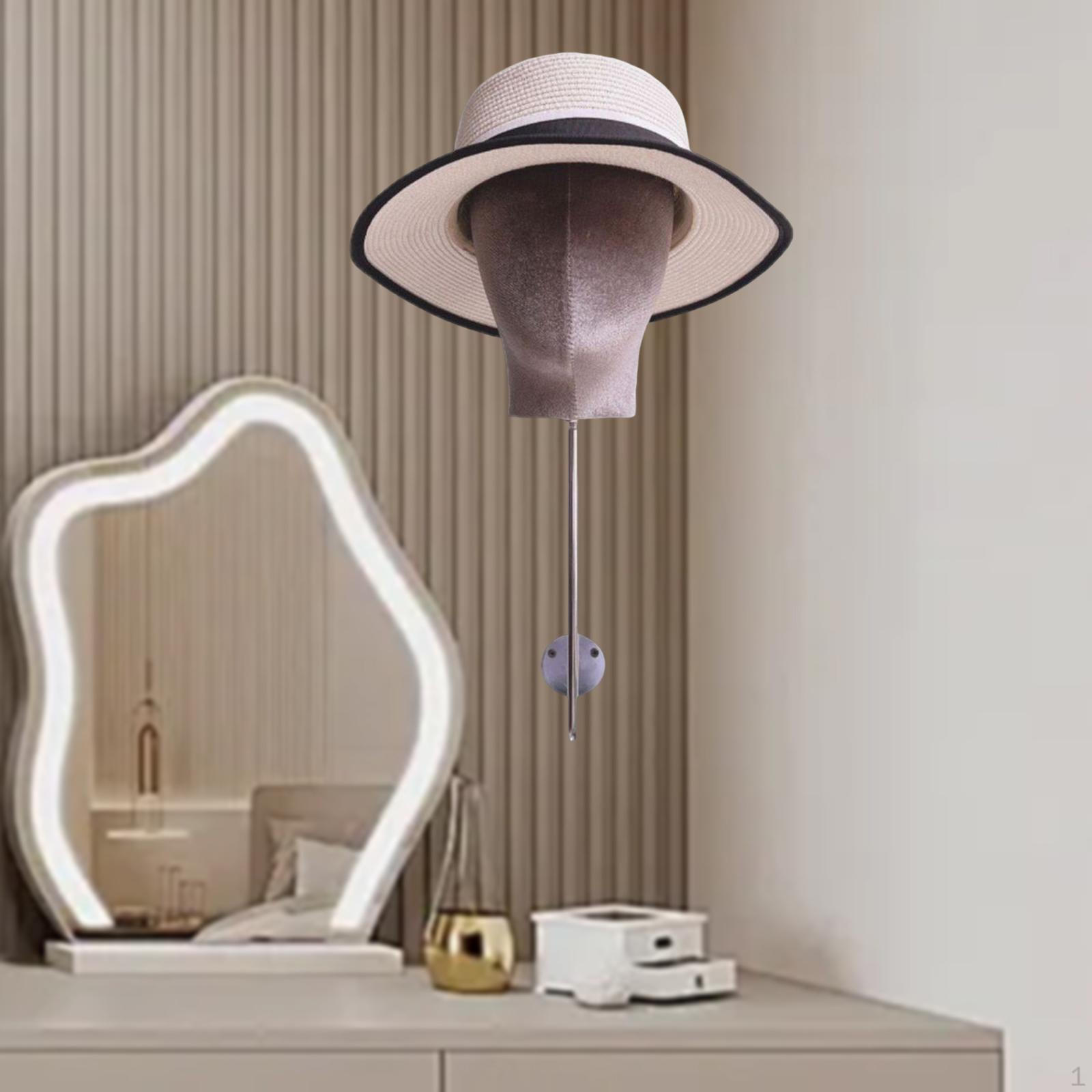 Подставка-дисплей для шляп и париков, Идеально для дома, салона, путешествий серый
Подставка-дисплей для шляп и париков, Идеально для дома, салона, путешествий серый