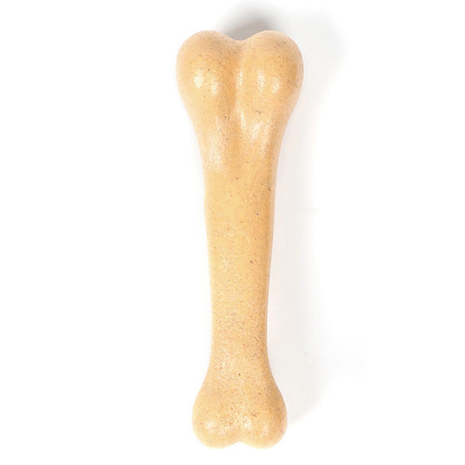 Bone Shape Chew Toy Beef Scent Tear Resistant Durable Simulation Interactive Dog Chew Toy Yellow жовтий
Bone Shape Chew Toy Beef Scent Tear Resistant Durable Simulation Interactive Dog Chew Toy Yellow жовтий