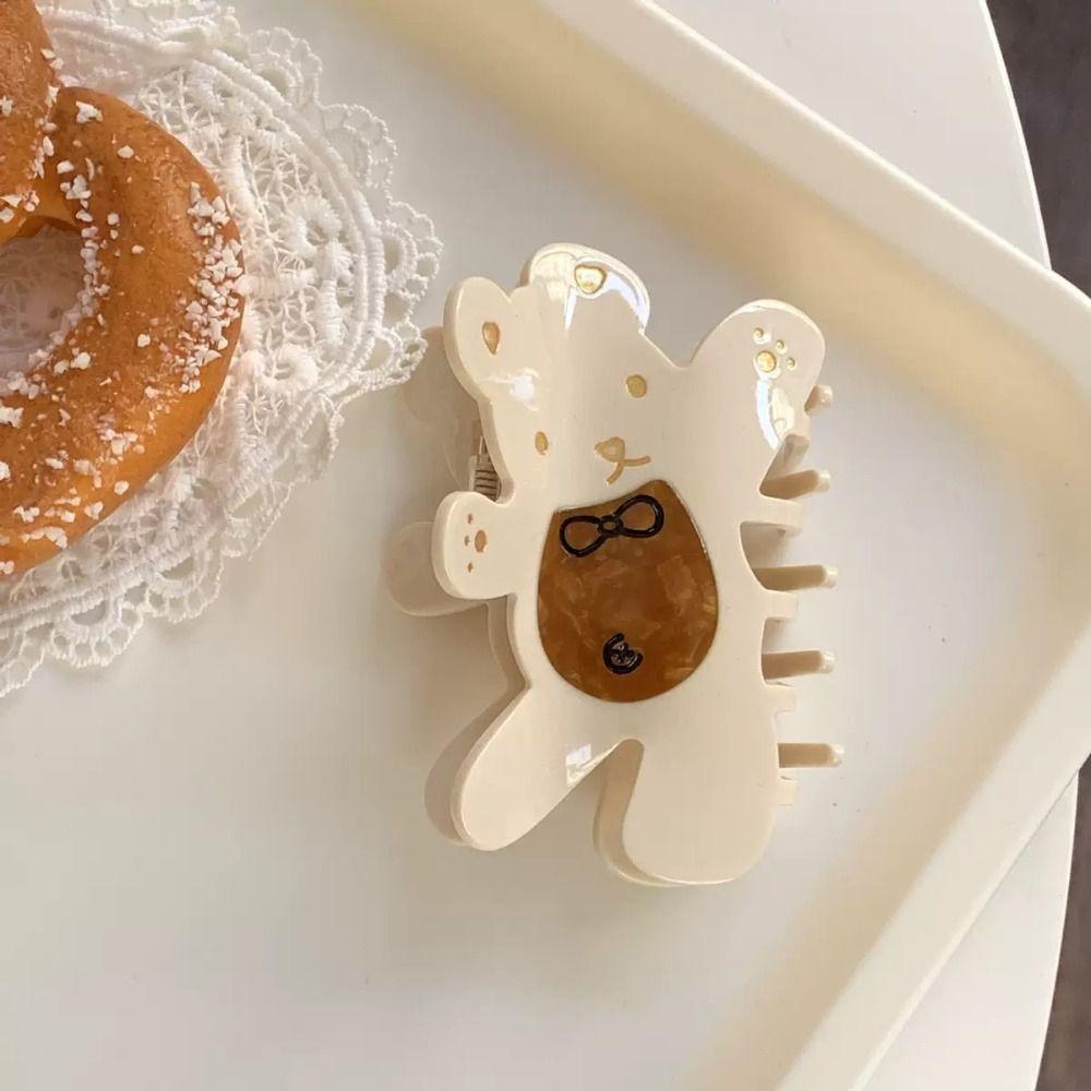 Korean Style Acetic Acid Carb Clip Swwet Small Hair Claw Fashion Cartoon Bear Shark Clip Female кавовий
Korean Style Acetic Acid Carb Clip Swwet Small Hair Claw Fashion Cartoon Bear Shark Clip Female кавовий