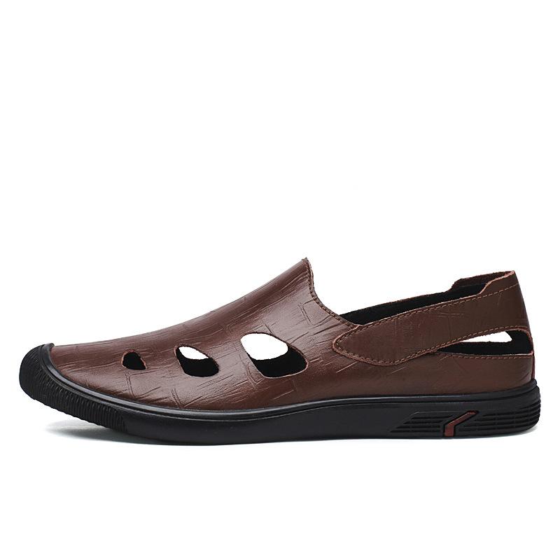 Summer men s hole shoes embossed crocodile pattern one pedal breathable tide new soft leather driving dual-purpose men s shoes 37 чорний
Summer men s hole shoes embossed crocodile pattern one pedal breathable tide new soft leather driving dual-purpose men s shoes 37 чорний