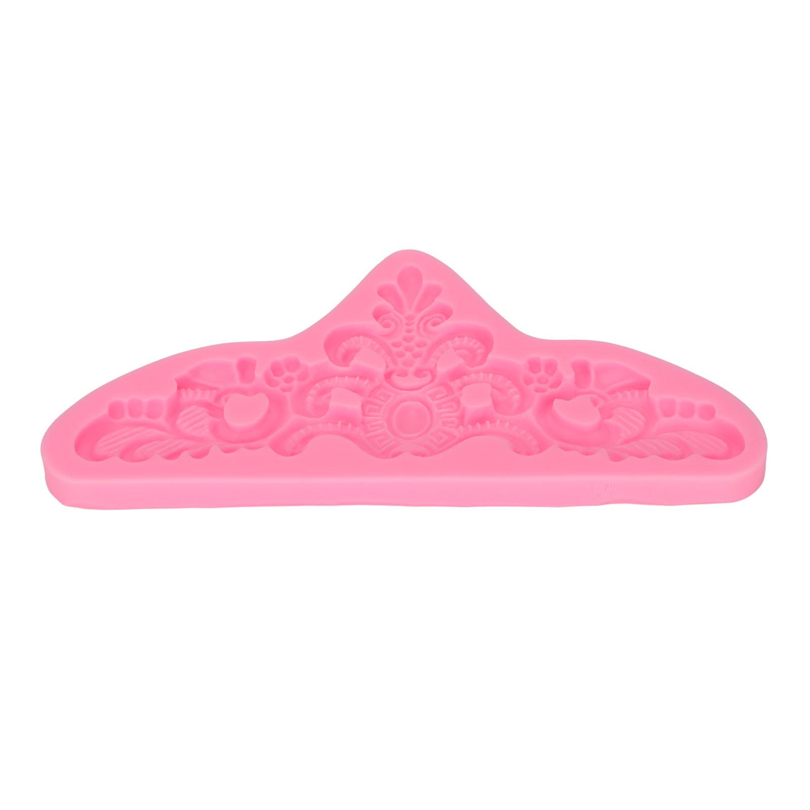 Embossed Pattern Silicone Molds Easy Demoulding Heat Resistant Flexible Odorless Scroll Border Lace
Embossed Pattern Silicone Molds Easy Demoulding Heat Resistant Flexible Odorless Scroll Border Lace