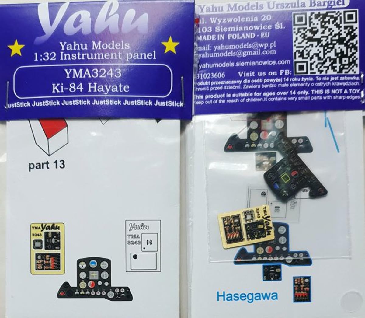 Yahoo Модель Nakajima Тип 4 Истребитель Hayate Цветная приборная панель Пластиковые детали модели YMA3243 1/32 Ki-84 (для Хасэгавы)
Yahoo Модель Nakajima Тип 4 Истребитель Hayate Цветная приборная панель Пластиковые детали модели YMA3243 1/32 Ki-84 (для Хасэгавы)