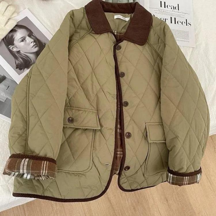 Women Winter Coat Mid Length Velvet Collar Thickened Loose Casual Jacket Cotton Top XL зелений
Women Winter Coat Mid Length Velvet Collar Thickened Loose Casual Jacket Cotton Top XL зелений