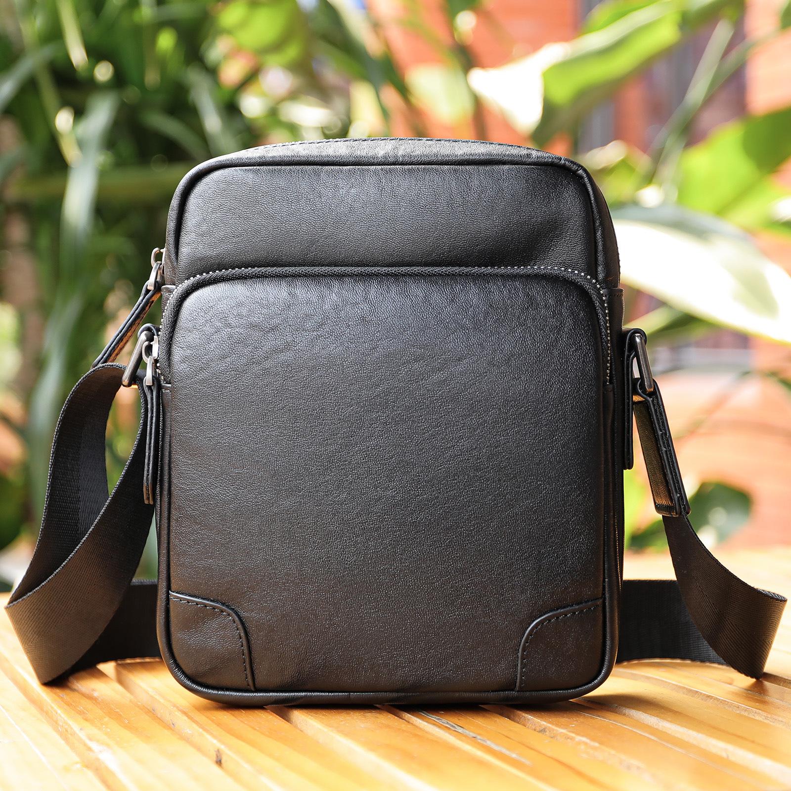 New Leather Men s Shoulder Crossbody Bag with High-end and Casual Feel, Small Backpack with Top Layer Cowhide Handmade Trendy Men s Bag
New Leather Men s Shoulder Crossbody Bag with High-end and Casual Feel, Small Backpack with Top Layer Cowhide Handmade Trendy Men s Bag