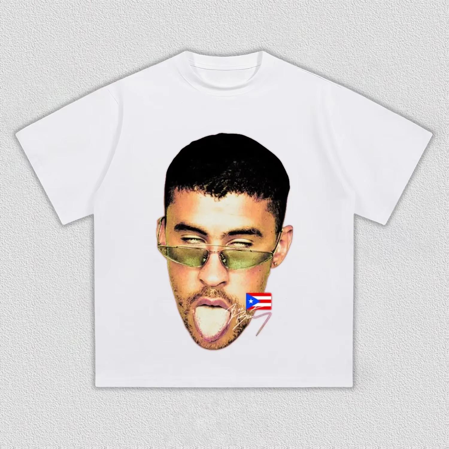 Bad Bunny portrait graphic 100cotton unisex shirt 2026 Summer New Oneck Mens Y2k Hip Hop style Short Sleeve Tshirt fan gift 4XL
Bad Bunny portrait graphic 100cotton unisex shirt 2026 Summer New Oneck Mens Y2k Hip Hop style Short Sleeve Tshirt fan gift 4XL