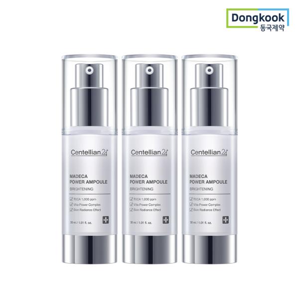 CENTELLIAN24 Madeca Power Ampoule Brightening 30ml (3ea) Skin Transparency Care, Brightening, Wrinkle Improvement, Freckle Removal, and Whitening
CENTELLIAN24 Madeca Power Ampoule Brightening 30ml (3ea) Skin Transparency Care, Brightening, Wrinkle Improvement, Freckle Removal, and Whitening