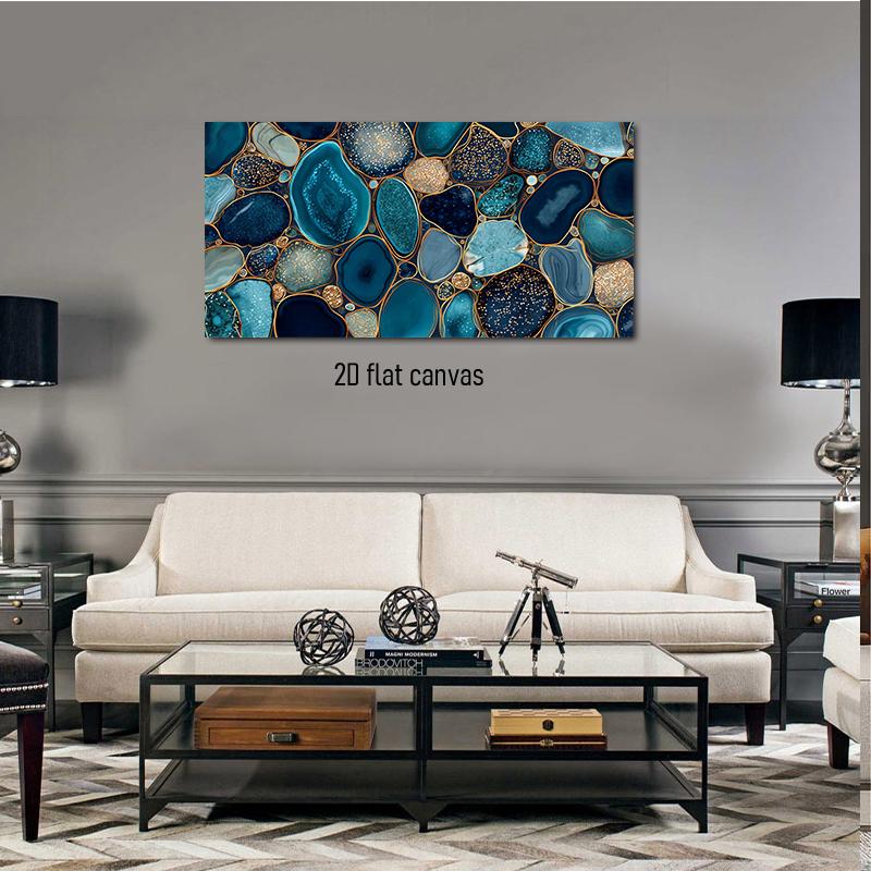 1pcs Deep Sea Blue Agate Pattern Canvas Decorative Painting Modern Light Luxury Living Room Entrance Background Wall Hanging Pai (as the picture,50x100cm No Frame)
1pcs Deep Sea Blue Agate Pattern Canvas Decorative Painting Modern Light Luxury Living Room Entrance Background Wall Hanging Pai (as the picture,50x100cm No Frame)