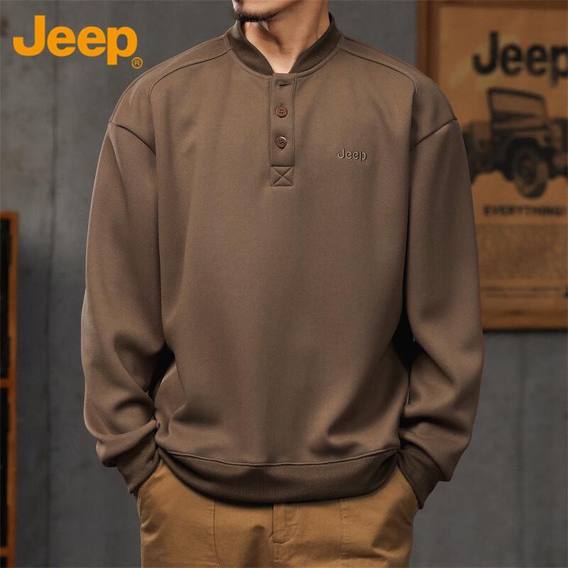 JEEP Men s Henley Long-Sleeve Casual Top
JEEP Men s Henley Long-Sleeve Casual Top