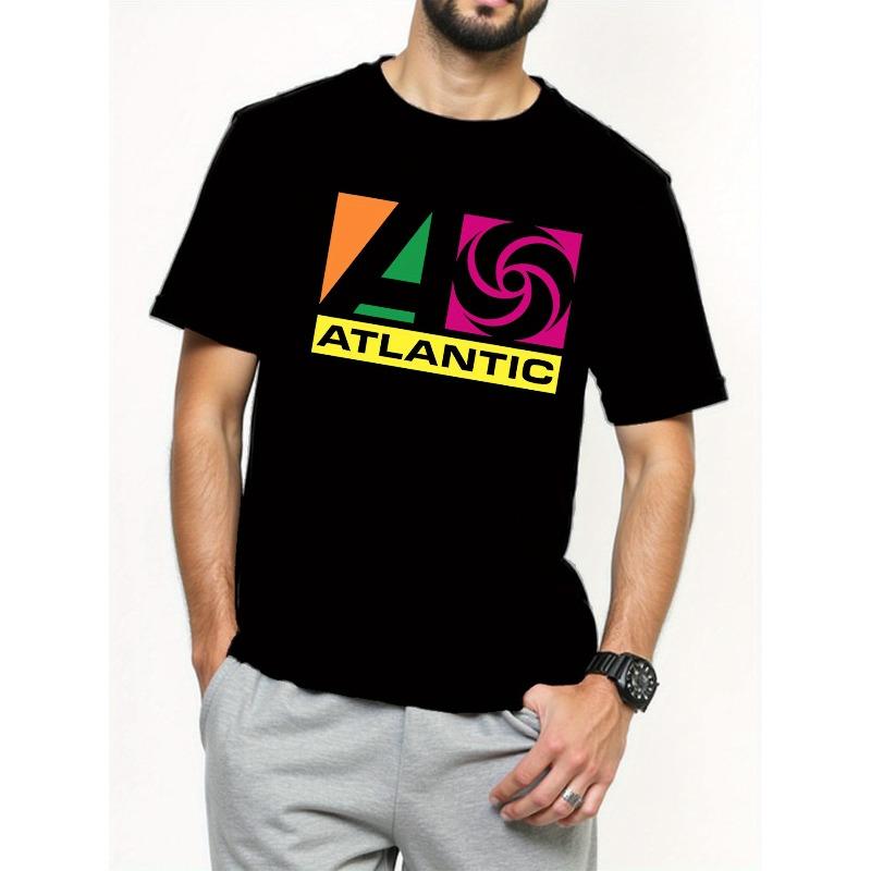 Men S Atlantic Geometric Print T-Shirt - Casual Crew Neck Short Sleeve Tee for Summer, Perfect for Casual Attire and Sports Occasions, Summer Tshirt 4XL чорний
Men S Atlantic Geometric Print T-Shirt - Casual Crew Neck Short Sleeve Tee for Summer, Perfect for Casual Attire and Sports Occasions, Summer Tshirt 4XL чорний