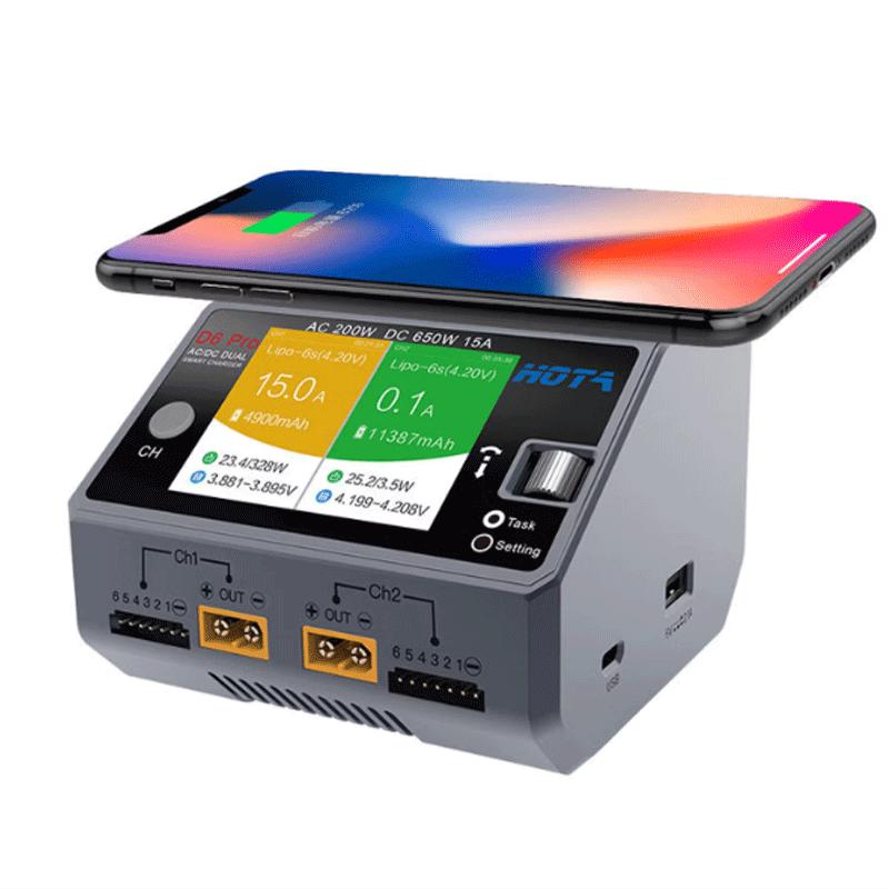 MengYue AC 200W DC 650W 15A Dual-Channel Smart Balance Charger (CN version)
MengYue AC 200W DC 650W 15A Dual-Channel Smart Balance Charger (CN version)