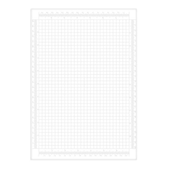 Multi-Purpose Craft Cutting Mat with Grid And Ruler Non-Slip PVC Pad for DIY Stamping Stenciling Lightweight Reusable Precise Measurement Mat 1pc
Multi-Purpose Craft Cutting Mat with Grid And Ruler Non-Slip PVC Pad for DIY Stamping Stenciling Lightweight Reusable Precise Measurement Mat 1pc