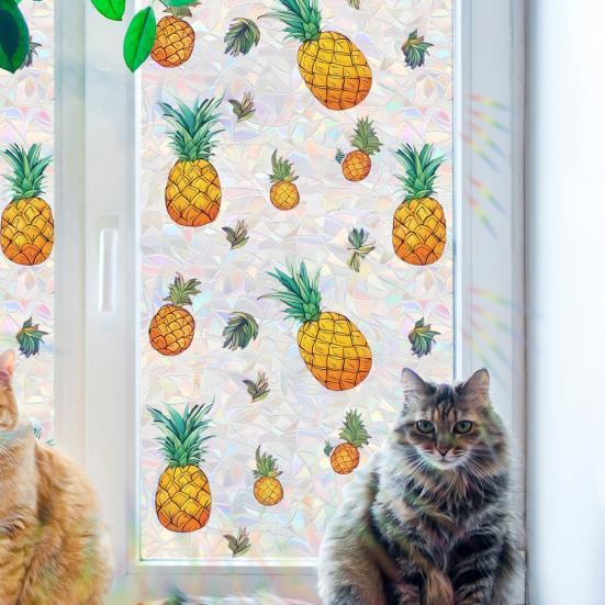 Rainbow Window Privacy Film Floral Static Sticker Glass Decals with Iridescent Effect Removable Window Sticker for Home Bathroom Door Car Windows
Rainbow Window Privacy Film Floral Static Sticker Glass Decals with Iridescent Effect Removable Window Sticker for Home Bathroom Door Car Windows