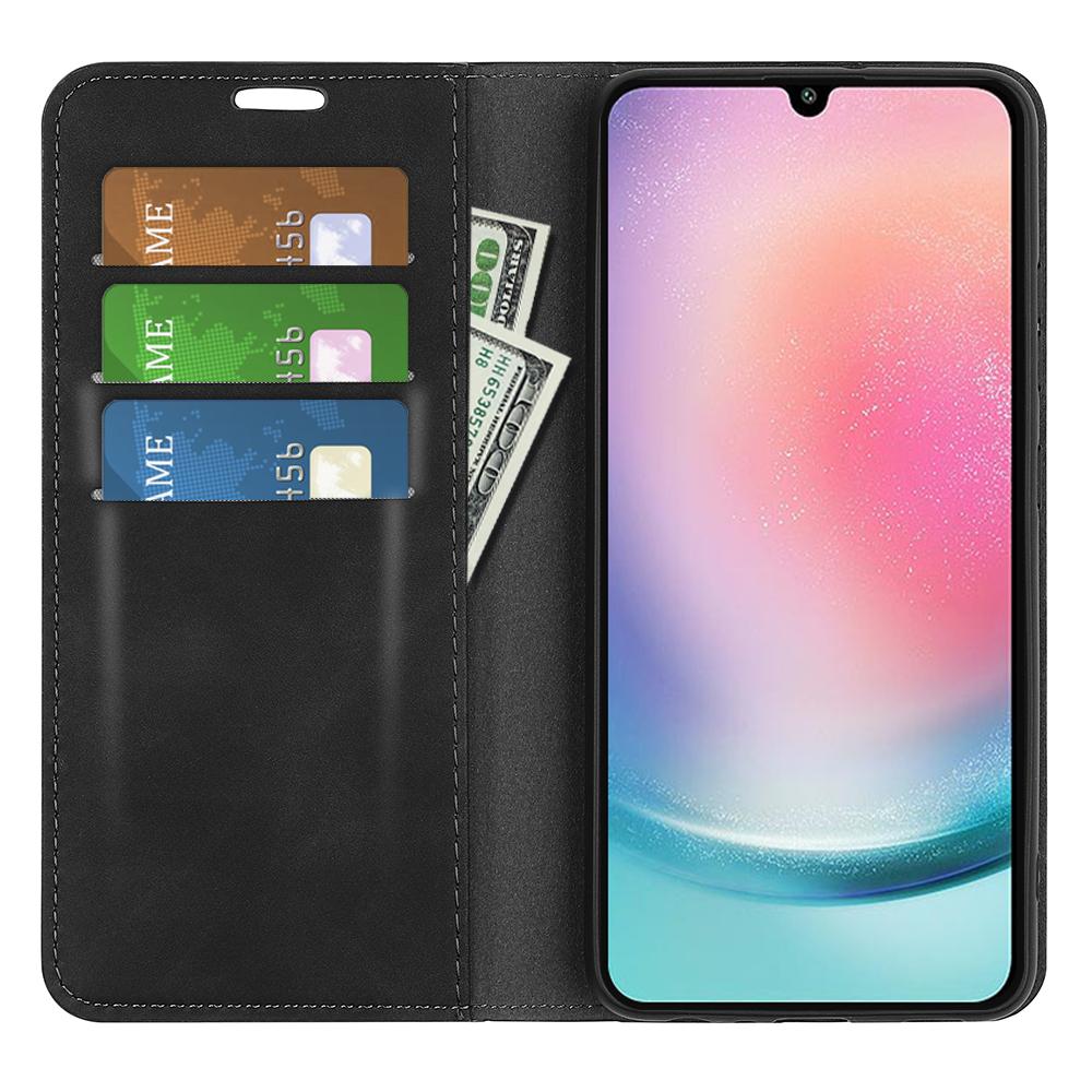 For Samsung Galaxy A25 5G (Global) (161.0 x 76.5 x 8.3mm) Case Anti-Scratch Wallet Stand Skin-touch Feeling Leather Phone Cover Black
For Samsung Galaxy A25 5G (Global) (161.0 x 76.5 x 8.3mm) Case Anti-Scratch Wallet Stand Skin-touch Feeling Leather Phone Cover Black
