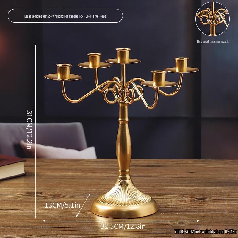 Nordic Romantic Candlelight Dinner Candelabra
Nordic Romantic Candlelight Dinner Candelabra