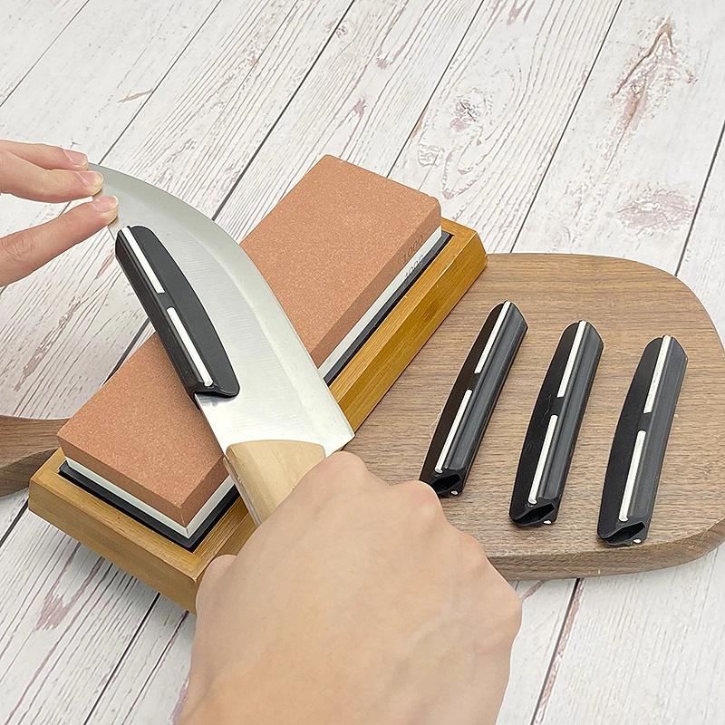 3pc Professional Plastic Angle Guide Sharpening Stone Kitchen Knife Sharpener Knife Tools Sharper Blade Diamond Accessories S
3pc Professional Plastic Angle Guide Sharpening Stone Kitchen Knife Sharpener Knife Tools Sharper Blade Diamond Accessories S