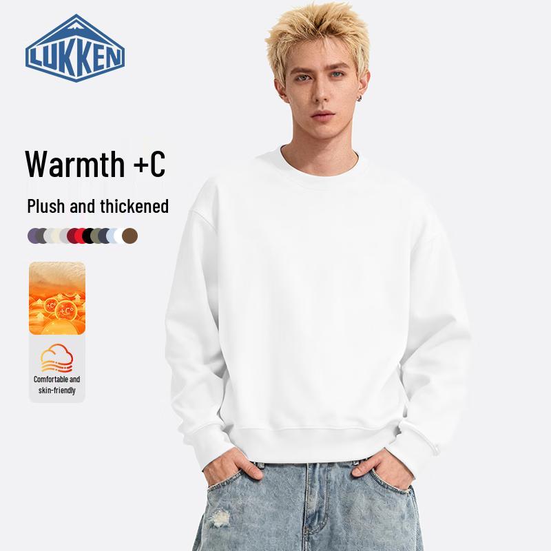 LUKKEN Men s Autumn/Winter Loose Fit Fleece Lined Crew Neck Sweatshirt XL
LUKKEN Men s Autumn/Winter Loose Fit Fleece Lined Crew Neck Sweatshirt XL