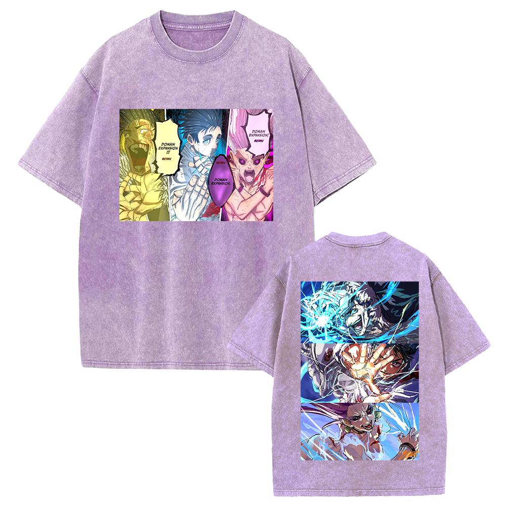 Okkotsu Yuta Ishigoori Ryuu Takako Uro Jujutsu Kaisen Anime Men Women T-shirts Washed T Shirt Cotton Loose Tshirt Harajuku Tops S фиолетовый
Okkotsu Yuta Ishigoori Ryuu Takako Uro Jujutsu Kaisen Anime Men Women T-shirts Washed T Shirt Cotton Loose Tshirt Harajuku Tops S фиолетовый