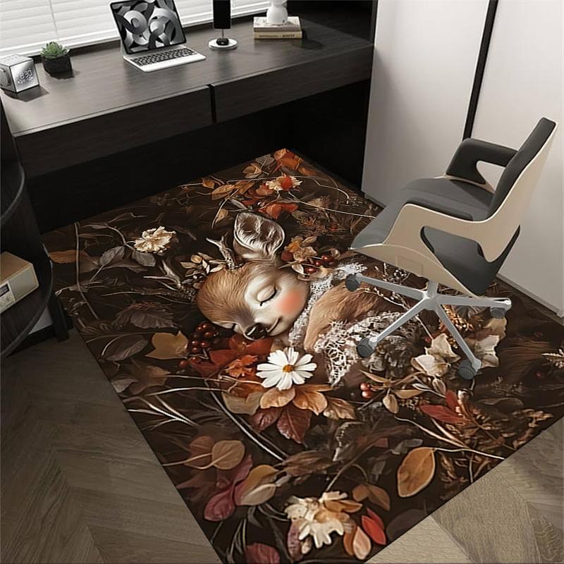 1pc Deer Carpet Office Rug Outdoor Mat Home Decor Area Carpet Festival Gift 60cm by 90cm
1pc Deer Carpet Office Rug Outdoor Mat Home Decor Area Carpet Festival Gift 60cm by 90cm