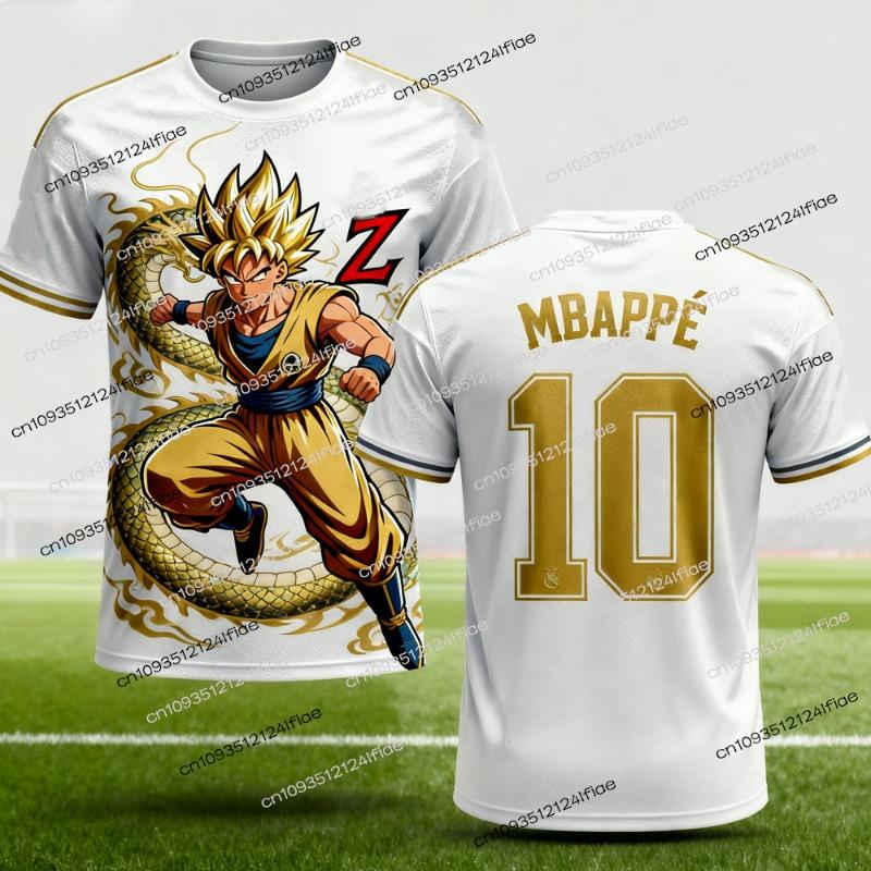 New Mbappé Jersey T-shirt Dragon Ball Z Son Goku Special Edition Football Jersey T-shirt Men Anime Streetwear Kids Special Kit S
New Mbappé Jersey T-shirt Dragon Ball Z Son Goku Special Edition Football Jersey T-shirt Men Anime Streetwear Kids Special Kit S
