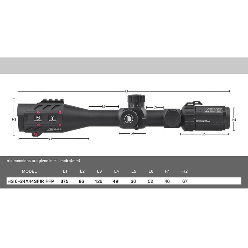Discovery HS 6-24X44SFIR-FFP New Shockproof Riflescope First Focal Plane Illuminated Scope Hunting Sniper Airsoft Air Guns Sight Low 20MM
Discovery HS 6-24X44SFIR-FFP New Shockproof Riflescope First Focal Plane Illuminated Scope Hunting Sniper Airsoft Air Guns Sight Low 20MM