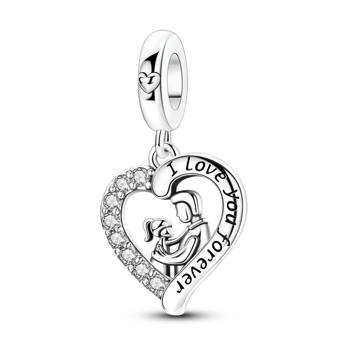 Heart Charm 925 Silver Pendant Love Dad Fit Jewelry Making For Bracelet Diy Trendy Ornament
Heart Charm 925 Silver Pendant Love Dad Fit Jewelry Making For Bracelet Diy Trendy Ornament