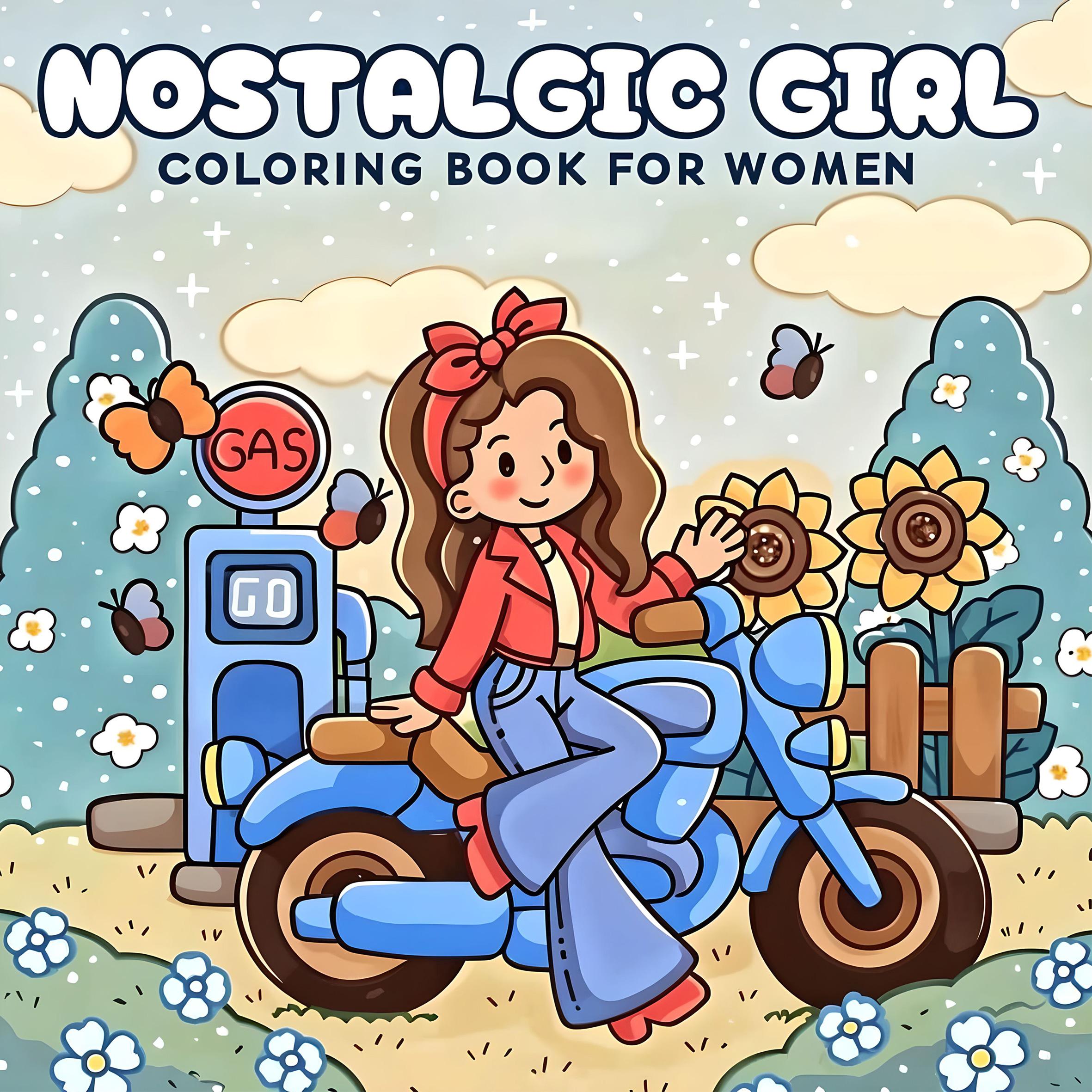 Bview Art NOSTALGIC GIRL: Coloring Book for Adults Featuring Cute Cozy Daily Activities for Relaxation 1pcs
Bview Art NOSTALGIC GIRL: Coloring Book for Adults Featuring Cute Cozy Daily Activities for Relaxation 1pcs