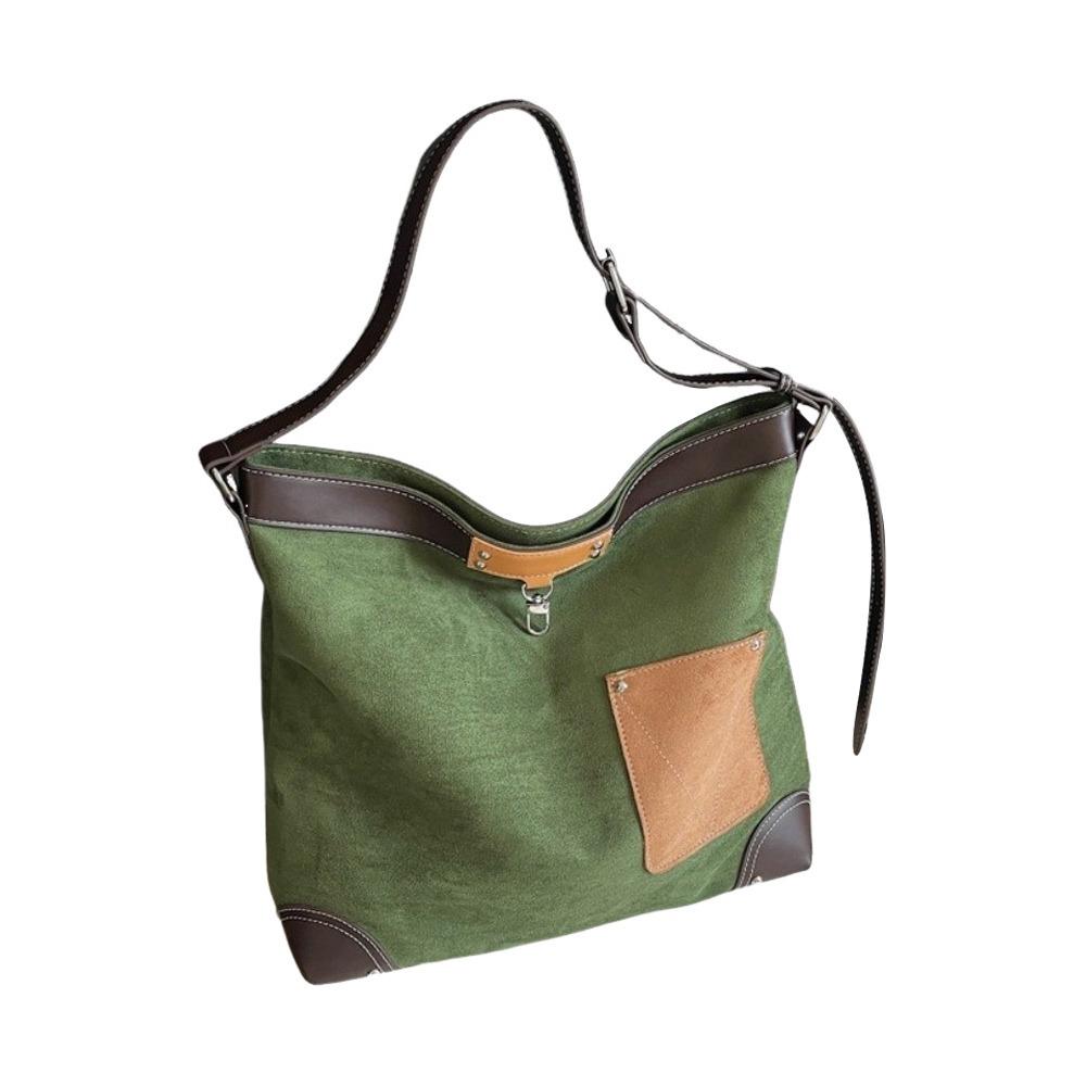 Leisure Faux Suede Shoulder Crossbody Bag Leather With Zipper Bucket Purse Large Capacity Tote Hand Bags Fall Winter
Leisure Faux Suede Shoulder Crossbody Bag Leather With Zipper Bucket Purse Large Capacity Tote Hand Bags Fall Winter