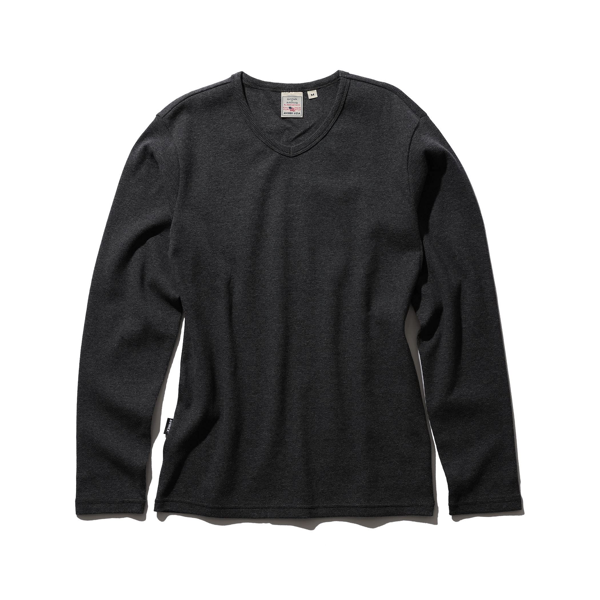 AVIREX DAILY L/S MINIWAFFLE V NECK TEE 6163584 men s XL charcoal
AVIREX DAILY L/S MINIWAFFLE V NECK TEE 6163584 men s XL charcoal
